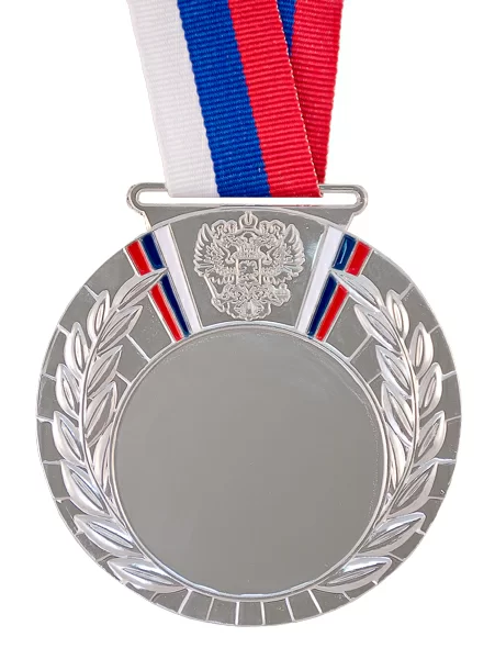 Реальное фото Медаль Dmd Rus.80/NS (D-80мм, D-50мм, s-2,5мм) от магазина СпортЕВ
