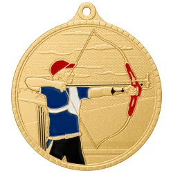 Медаль MZP 610-55/G стрельба из лука (D-55мм, s-2 мм)