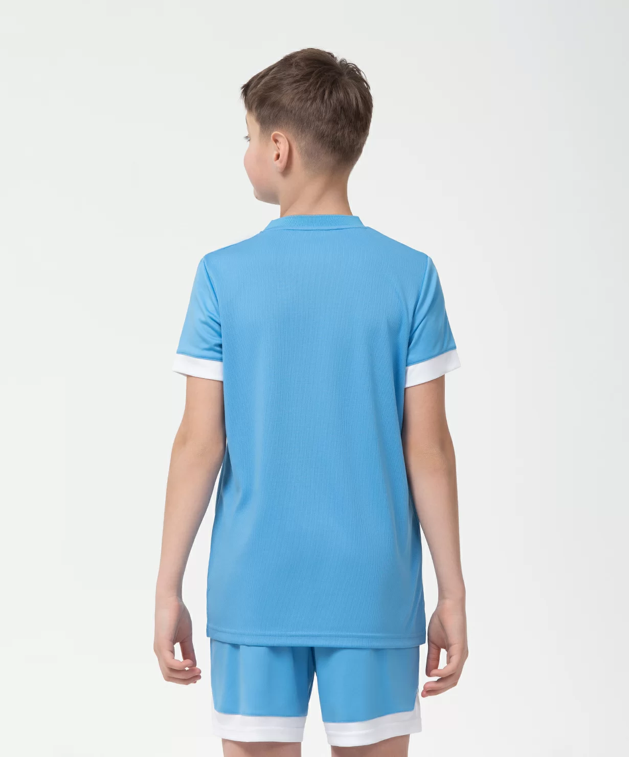 Реальное фото Футболка игровая JÖGEL DIVISION PerFormDRY Union Jersey, голубой/белый/белый от магазина Спортев
