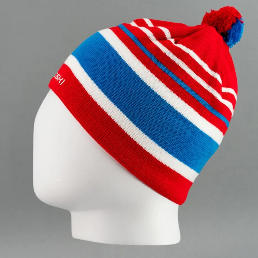 Реальное фото Шапка Nordski Bright red RUS NSV473902 от магазина Спортев