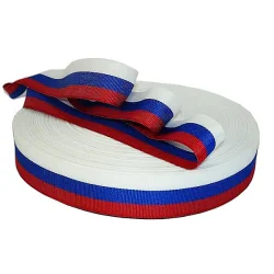 Лента для медали Россия (25 мм, метр)