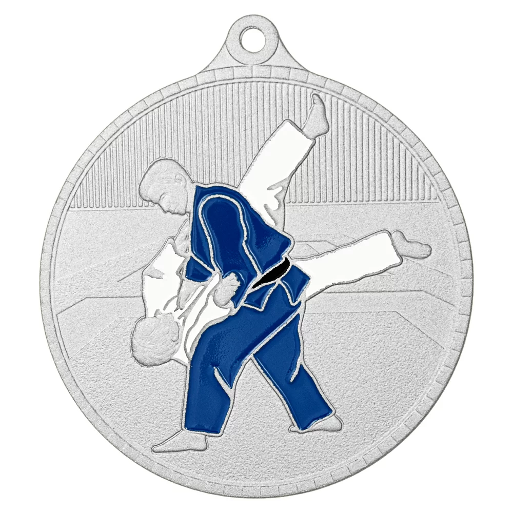 Реальное фото Медаль MZP 575-55/S дзюдо (D-55мм, s-2 мм) от магазина Спортев