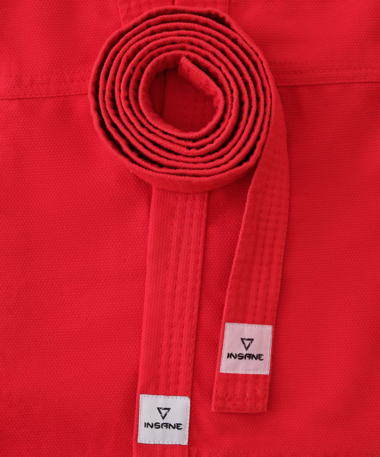 Реальное фото Куртка для самбо START, хлопок, красный, 52-54 Insane от магазина СпортЕВ