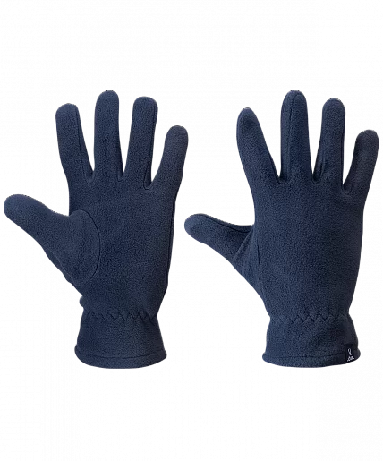 Реальное фото Перчатки зимние Jogel ESSENTIAL Fleece Gloves черный AW21 от магазина Спортев