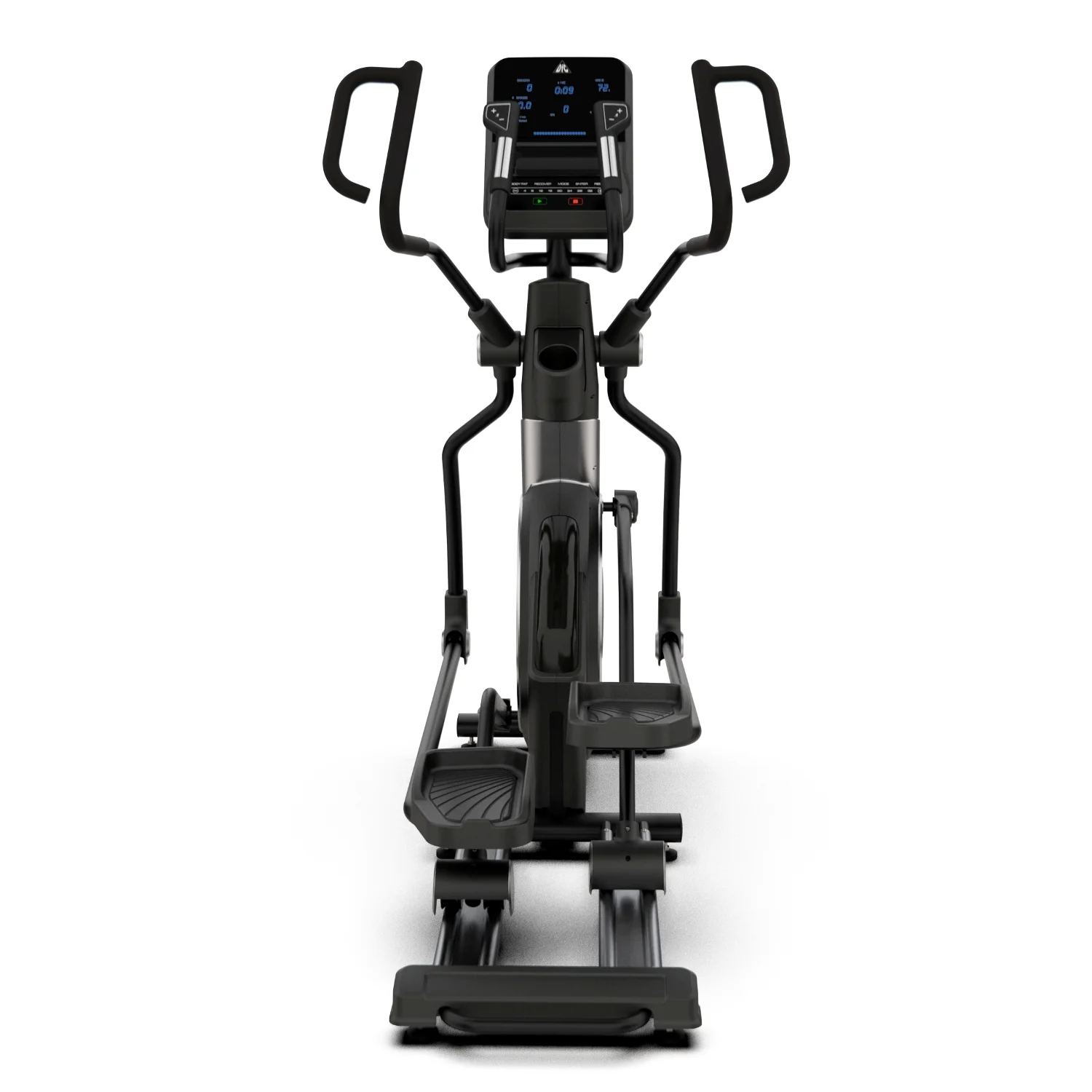 Реальное фото Эллиптический тренажер DFC E108T магн.эл.привод от магазина Спортев