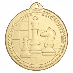 Медаль MZ 80-50/GM шахматы (D-50мм, s-2мм)