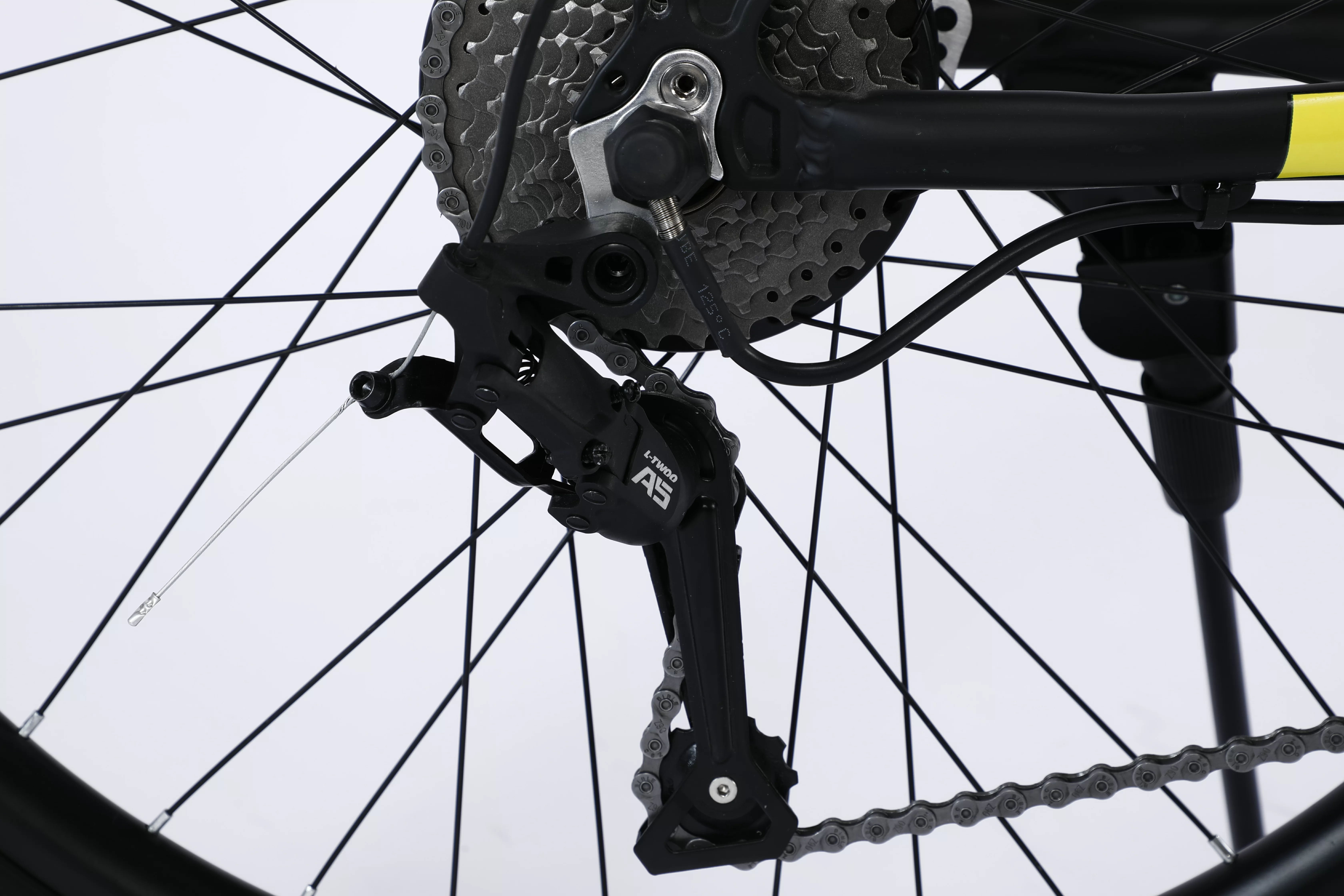 Реальное фото Велосипед Timetry D053 27.5" 9 скор. черный от магазина СпортЕВ