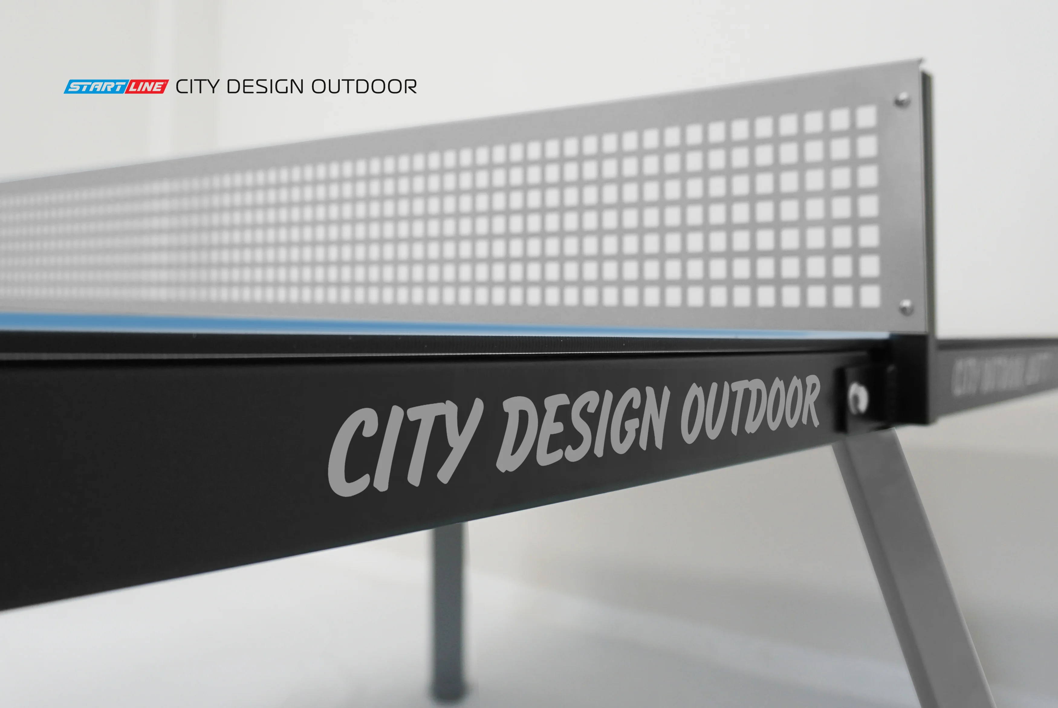 Стол теннисный City DESIGN Всепогодный Синий Реальное фото Стол теннисный City DESIGN Всепогодный Синий от магазина Спортев