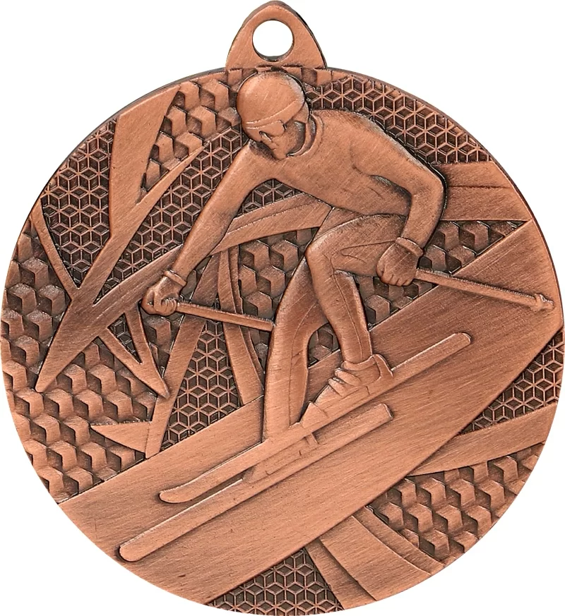 Реальное фото Медаль MMC 8150/В лыжный спорт (D-50мм, s-2,5мм) от магазина СпортЕВ
