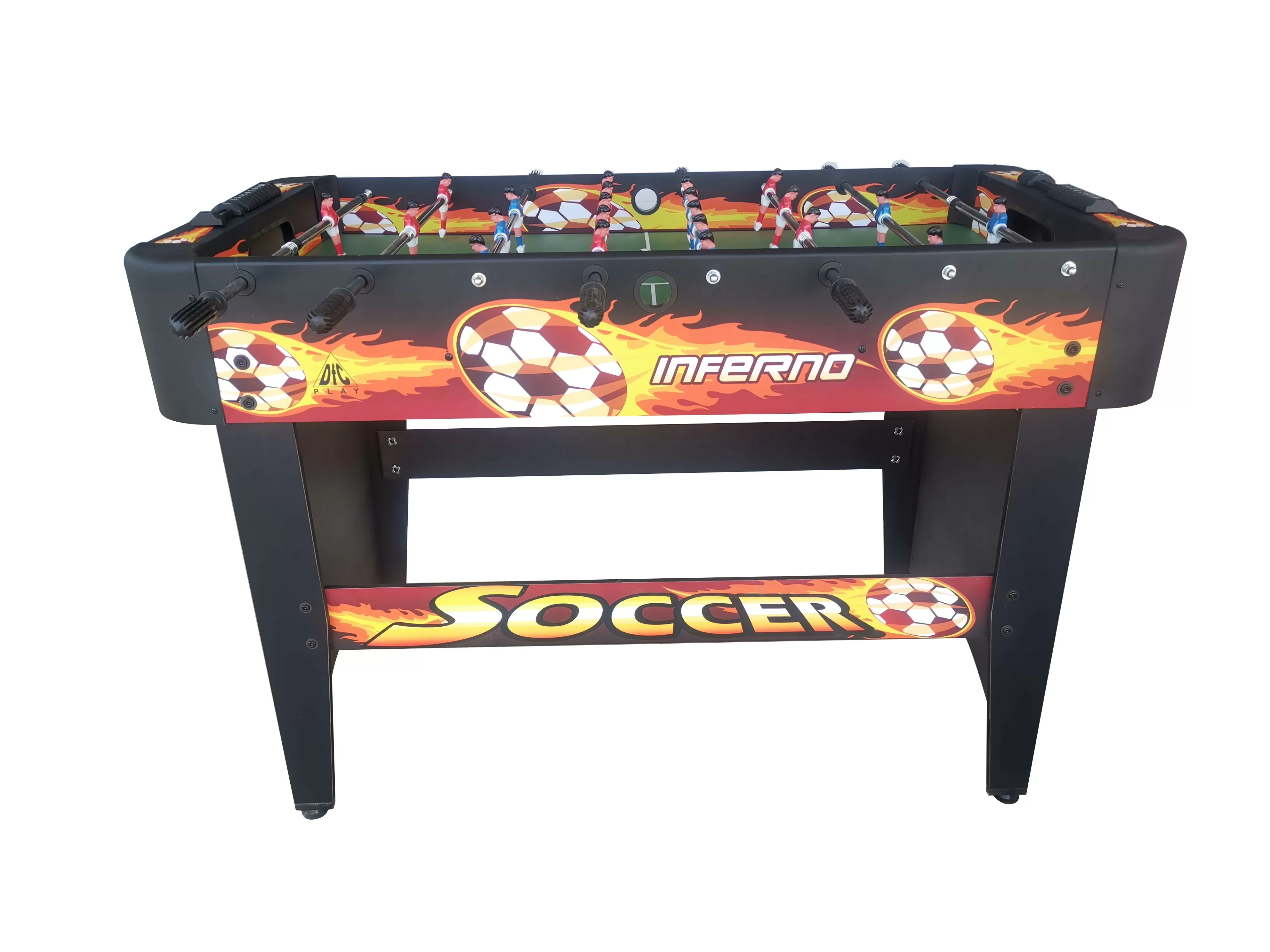 Реальное фото Игровой стол - футбол DFC INFERNO SB-ST-29398S от магазина Спортев