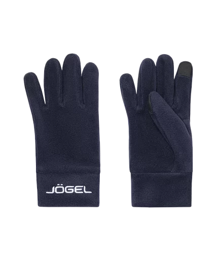 Реальное фото Перчатки Jogel Camp Fleece Gloves темно-синий 3944 от магазина Спортев