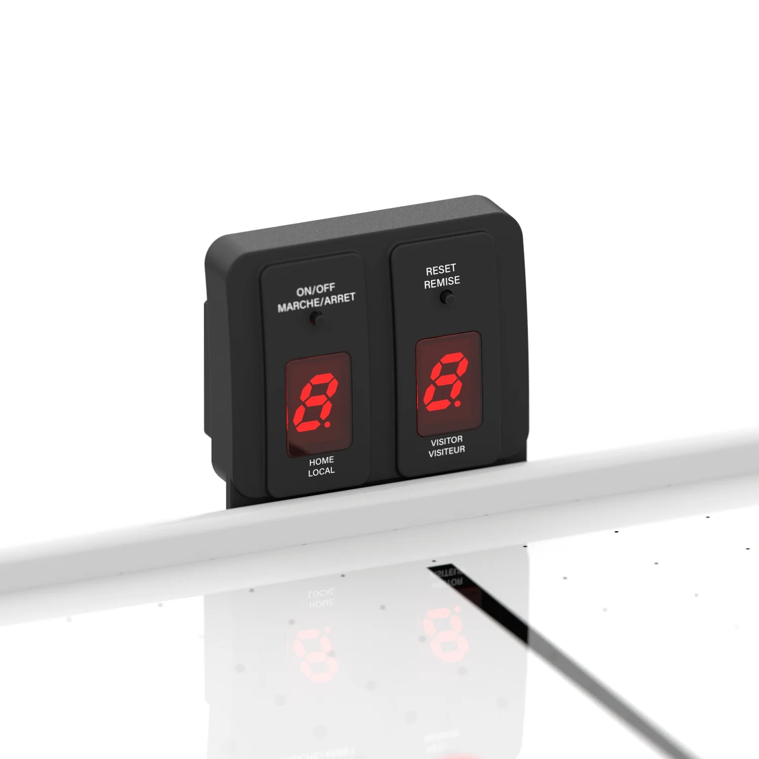 Реальное фото Игровой стол - аэрохоккей DFC "BASTIA 4" складной HM-AT-48301 от магазина Спортев