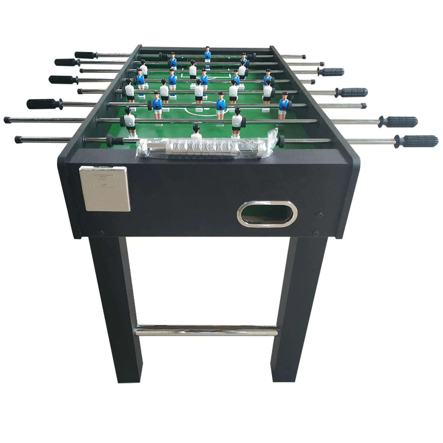 Реальное фото Игровой стол - футбол DFC SEVILLA II черный борт HM-ST-48003 от магазина СпортЕВ