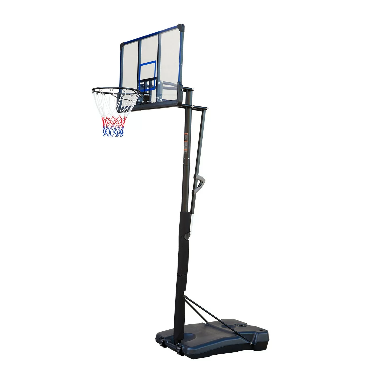 Реальное фото Баскетбольная мобильная стойка DFC 122x72см STAND48KLB от магазина СпортЕВ