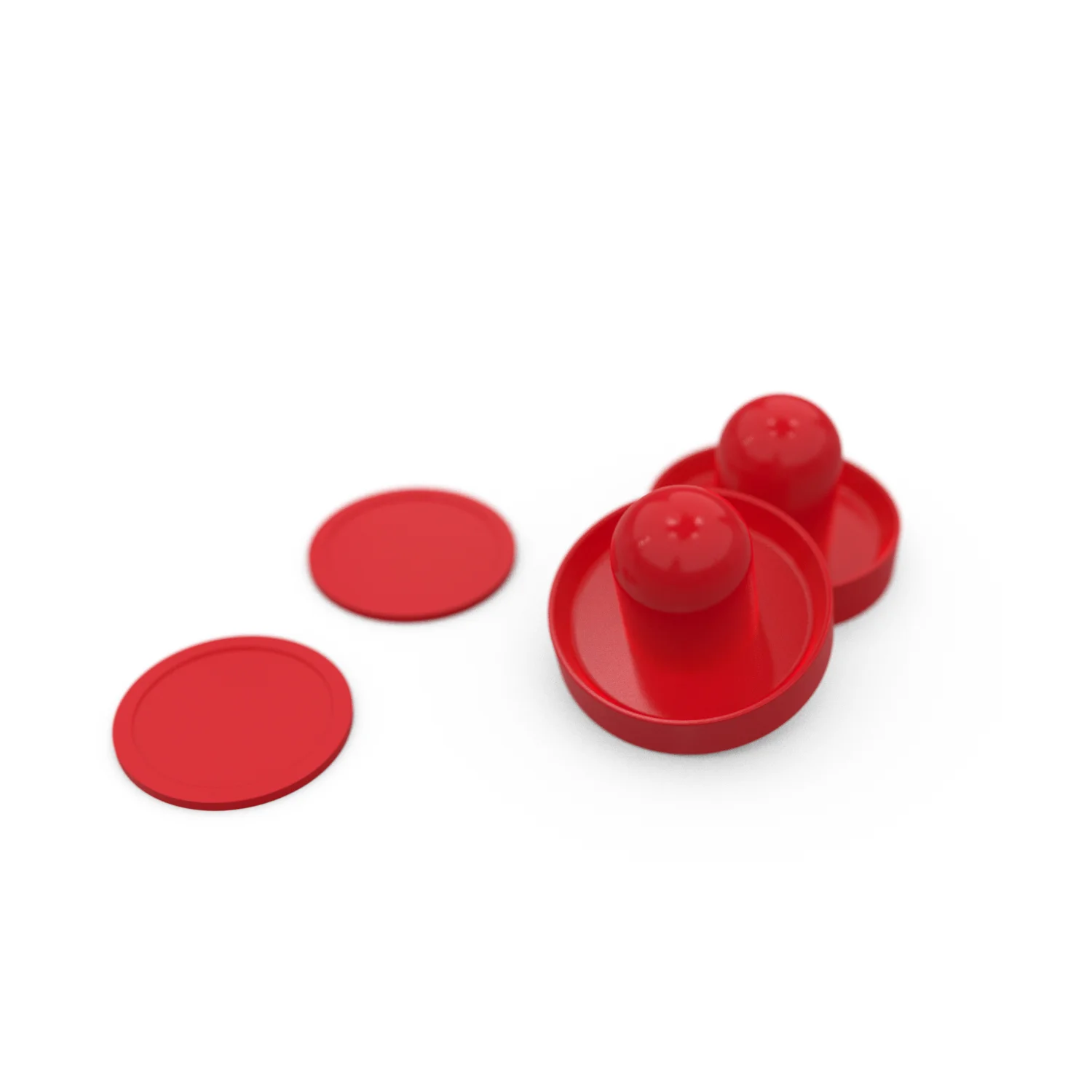 Реальное фото Игровой стол - аэрохоккей DFC ICE RIDER AT-140 от магазина Спортев