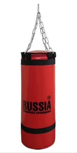 Реальное фото Мешок боксерский Стандарт плюс 20 кг красный от магазина СпортЕВ