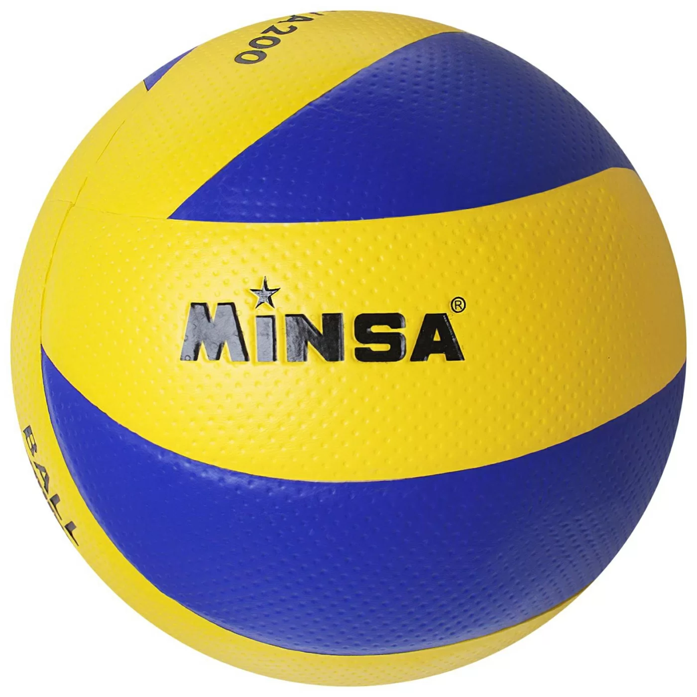 Реальное фото Мяч волейбольный Minsa №5, PU 488226 от магазина СпортЕВ