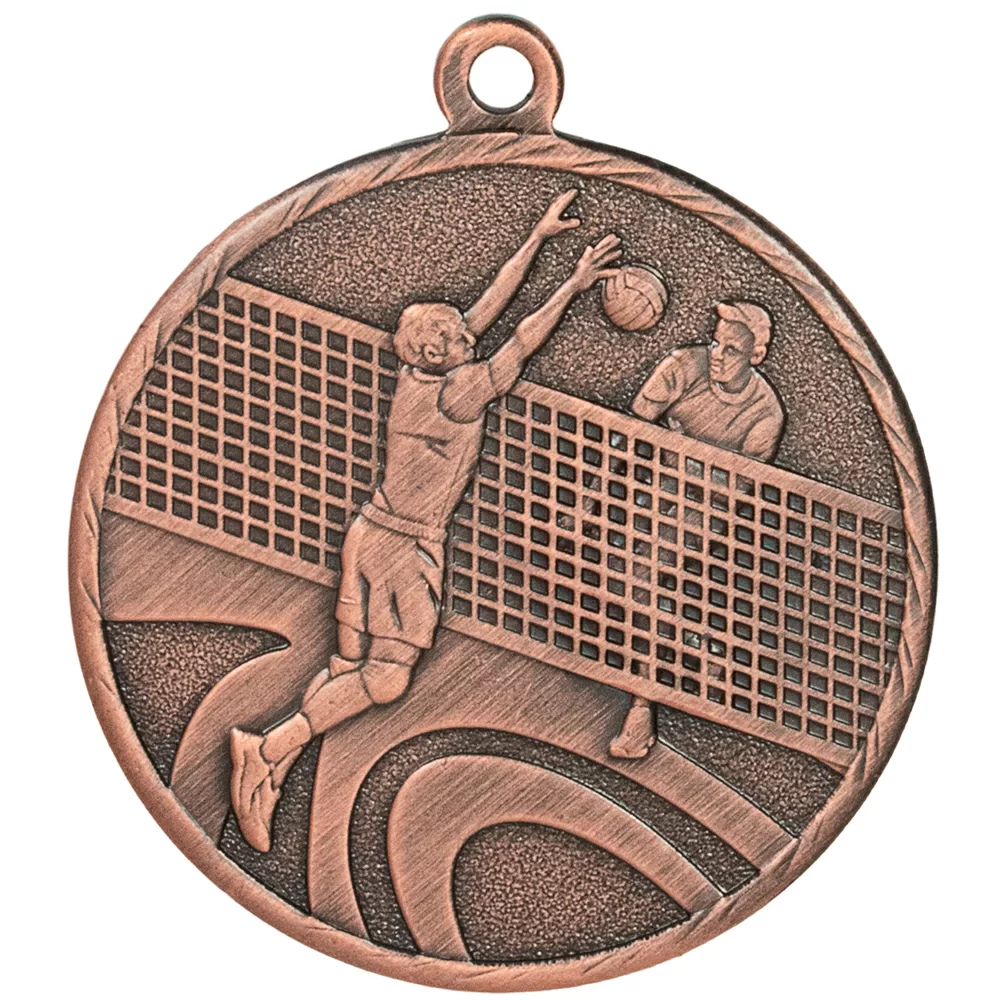 Реальное фото Медаль MZ 101-40/В волейбол (D-40мм, s-1,5мм) от магазина Спортев