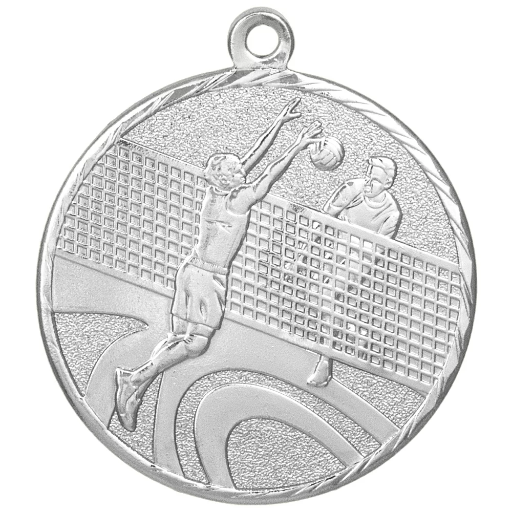 Реальное фото Медаль MZ 101-40/S волейбол (D-40мм, s-1,5мм) от магазина Спортев