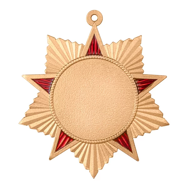 Реальное фото Медаль MZP 551-50/ВM (48х48мм, D-25мм, s-2мм) от магазина СпортЕВ