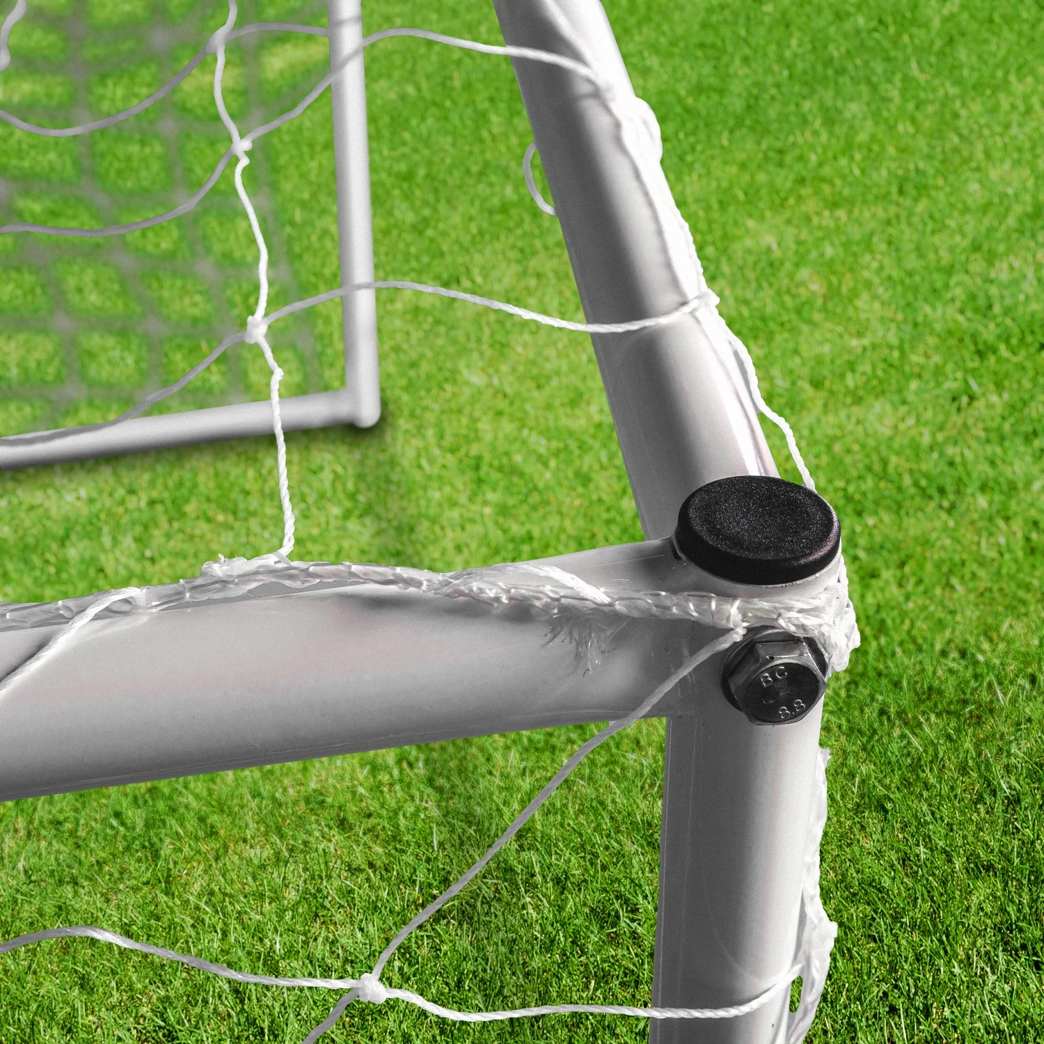 Реальное фото Ворота игровые DFC  GOAL240 240x150x65cm от магазина Спортев