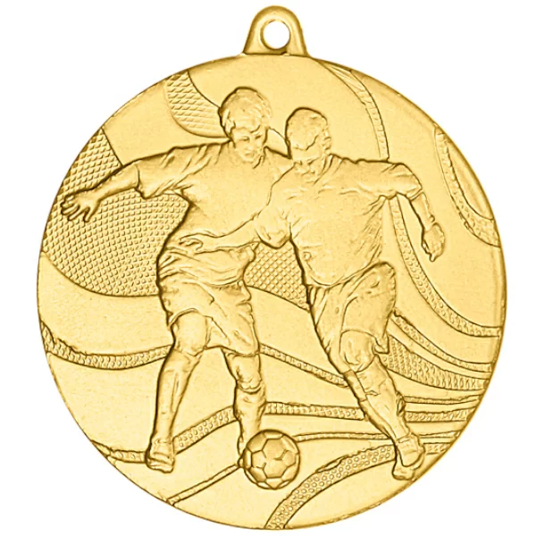Реальное фото Медаль MMC 3650/GM футбол (D-50мм, s-2,5мм) от магазина СпортЕВ