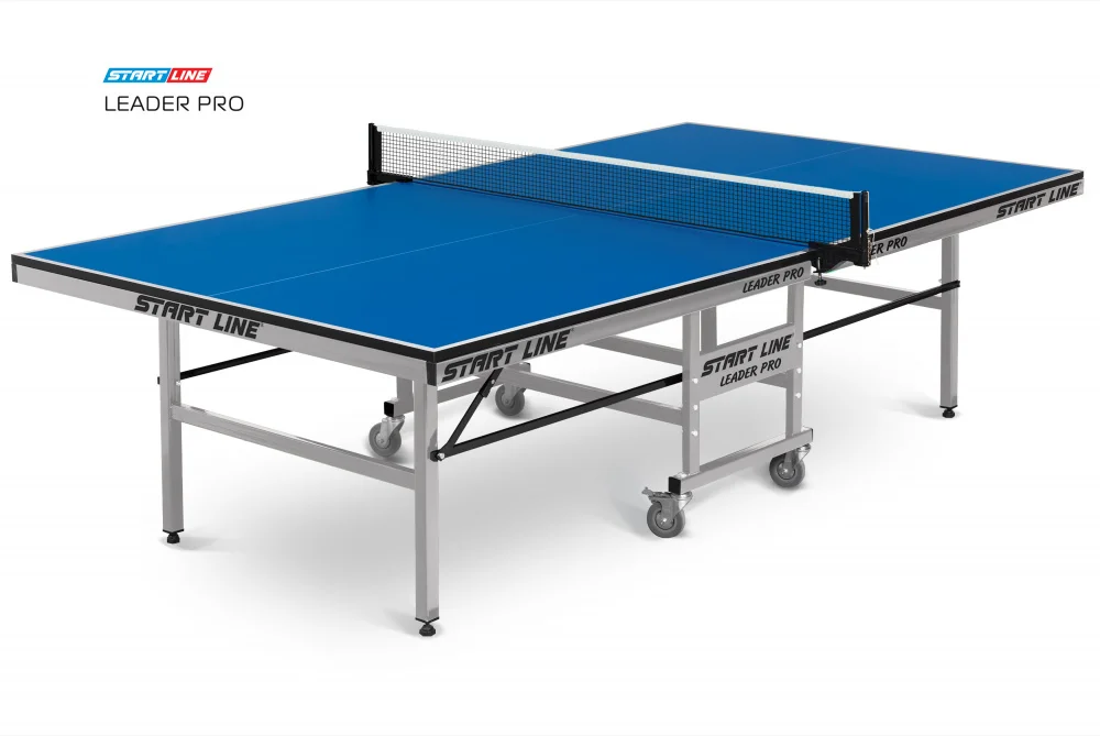 Реальное фото Стол теннисный Leader PRO от магазина Спортев