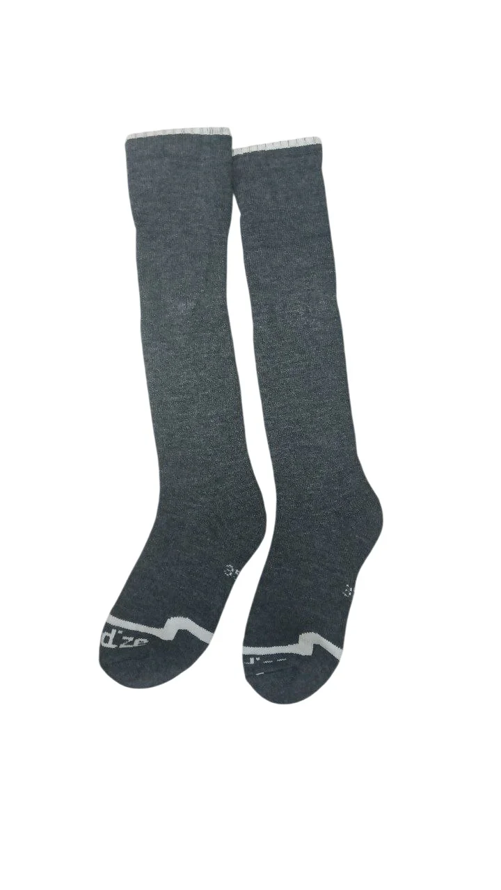 Реальное фото Гетры D100 зимние серые от магазина Спортев