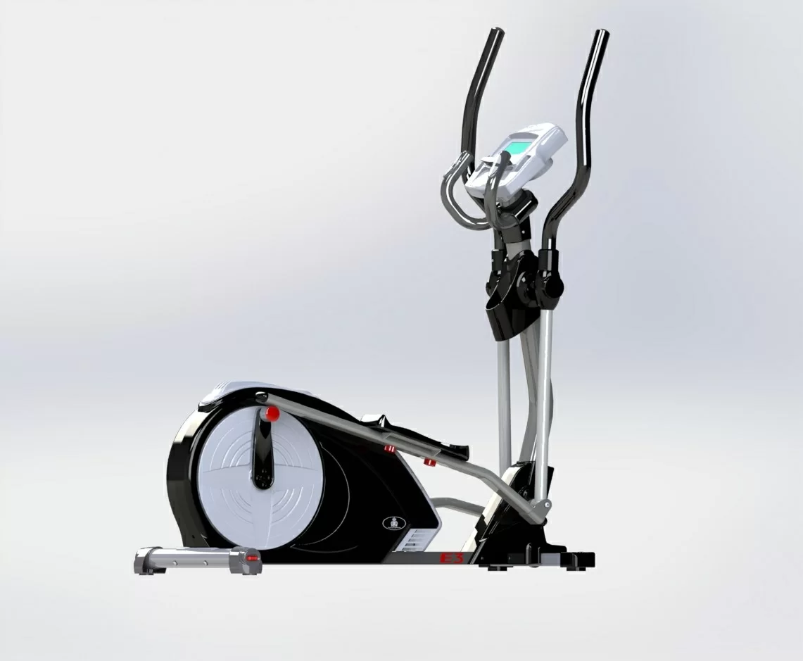 Реальное фото Эллиптический тренажер AMF 4010 от магазина Спортев