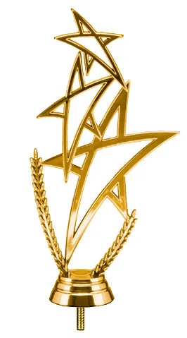 Реальное фото Фигура B217/G звезды (H-16 см) от магазина Спортев