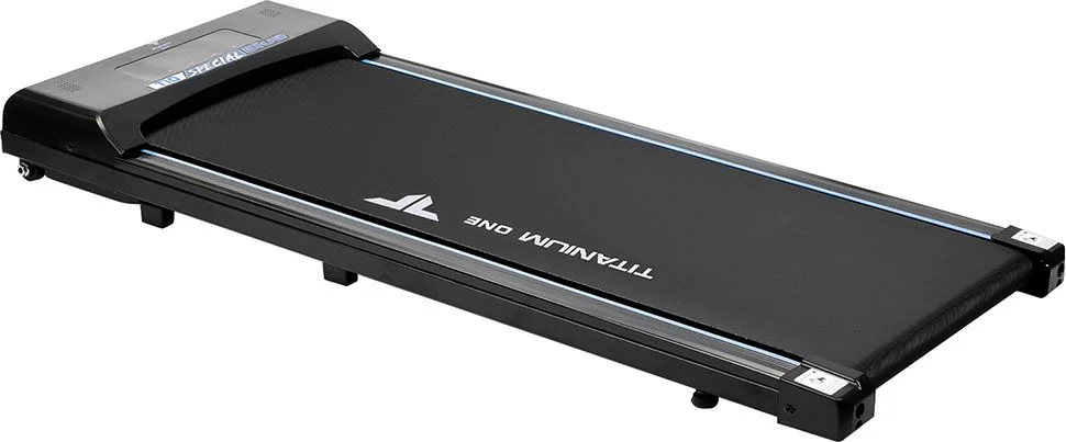 Реальное фото Беговая дорожка Titanium One T10 Special Blue от магазина Спортев