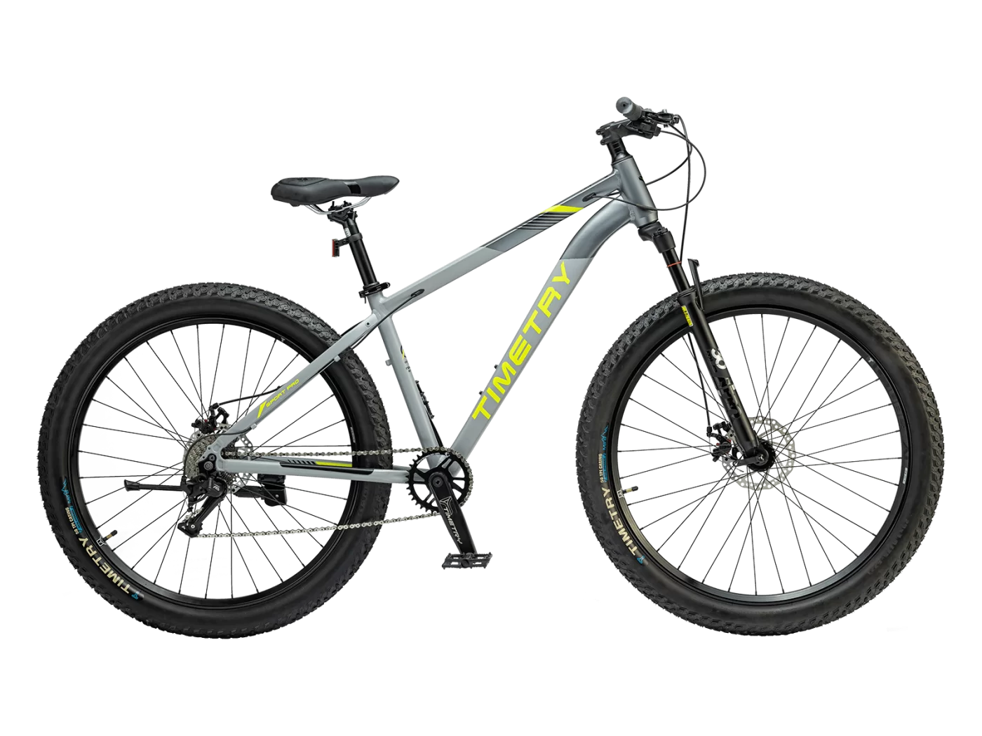 Реальное фото Велосипед Timetry TT300 29" 9 скор. черный/серый от магазина Спортев