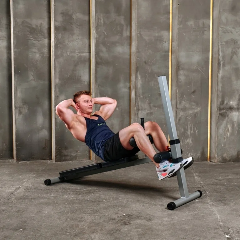 Реальное фото Скамья для пресса DFC SUB022 от магазина Спортев