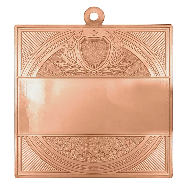 Реальное фото Медаль MZP 301-65/В (65х65мм, s-2,5мм) томпак от магазина СпортЕВ