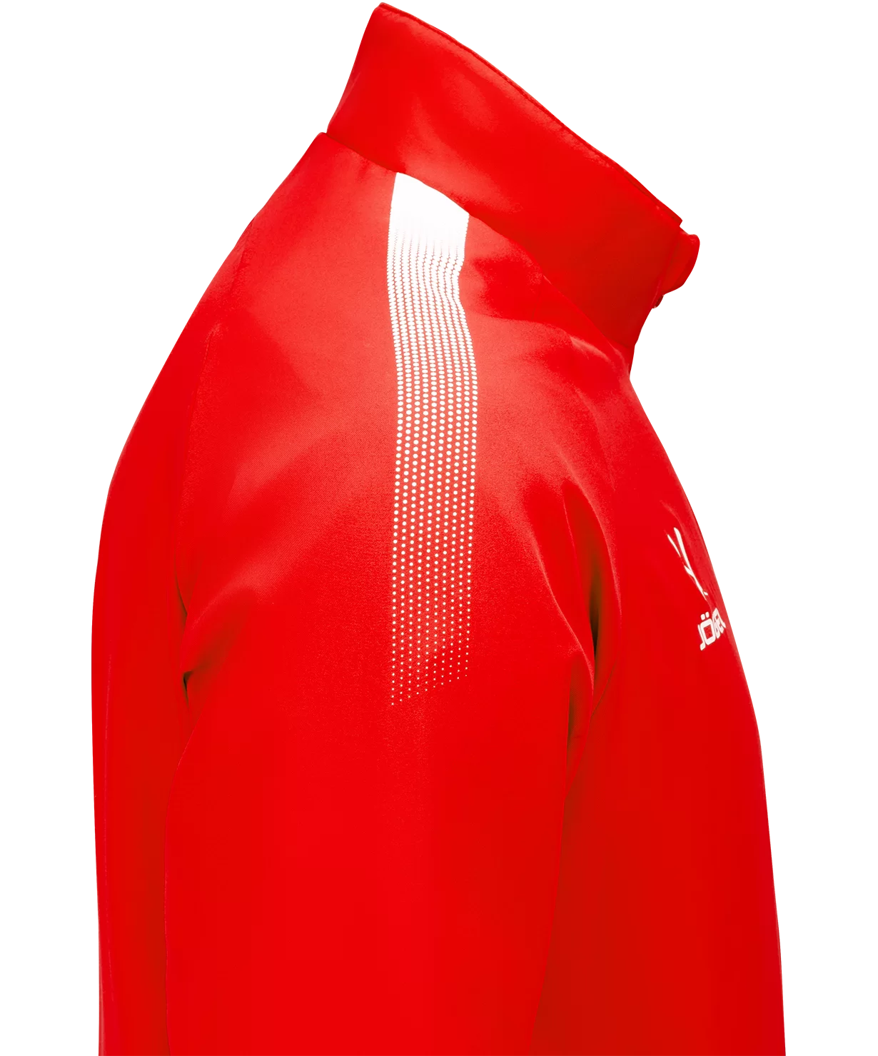 Реальное фото Костюм спортивный CAMP Lined Suit, красный/черный, детский Jögel от магазина СпортЕВ