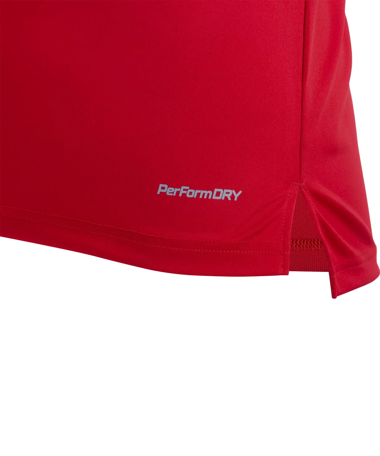 Реальное фото Футболка игровая JÖGEL DIVISION PerFormDRY Union Jersey, красный/ темно-красный/белый, детский от магазина Спортев
