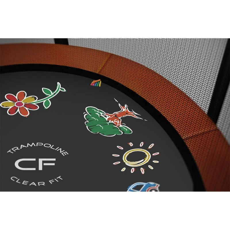 Реальное фото Каркасный батут Clear Fit FamilyHop 14Ft от магазина Спортев