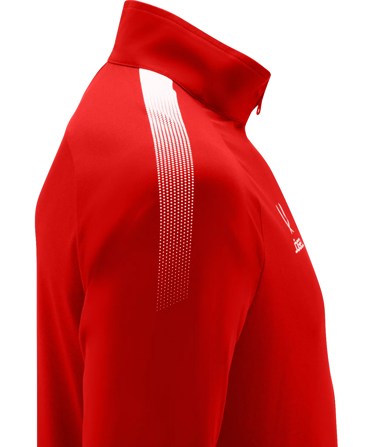 Реальное фото Олимпийка CAMP Training Jacket FZ, красный Jögel от магазина СпортЕВ
