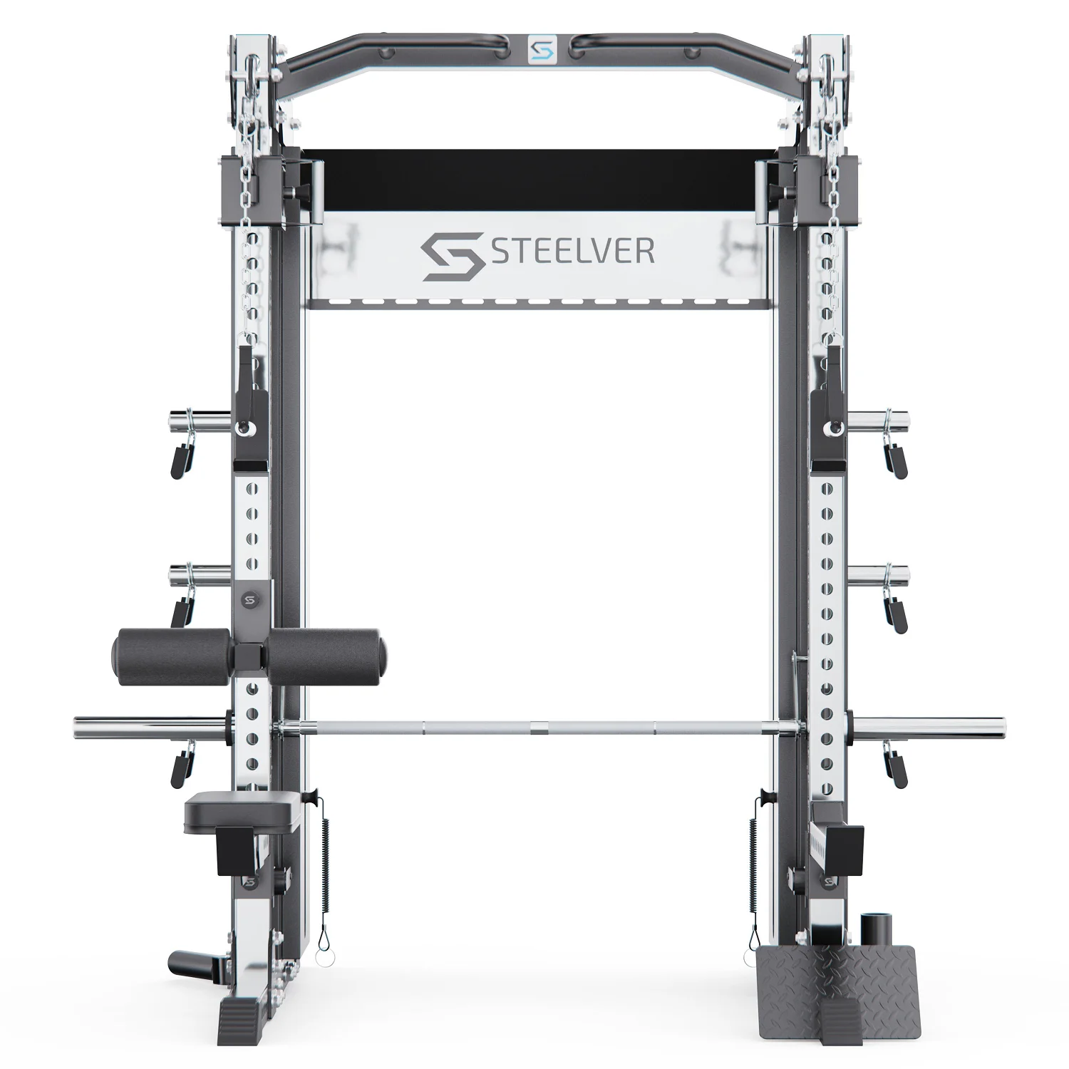 Реальное фото Мультистанция, машина Смита Steelver  SV9201 от магазина Спортев