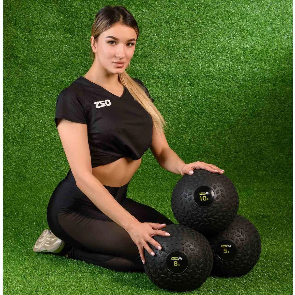 Реальное фото Слэмбол PROFI-FIT 15 кг от магазина Спортев