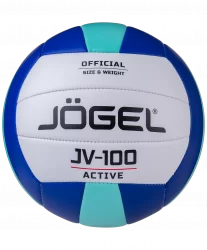 Мяч волейбольный Jogel JV-100 синий/мятный 2645