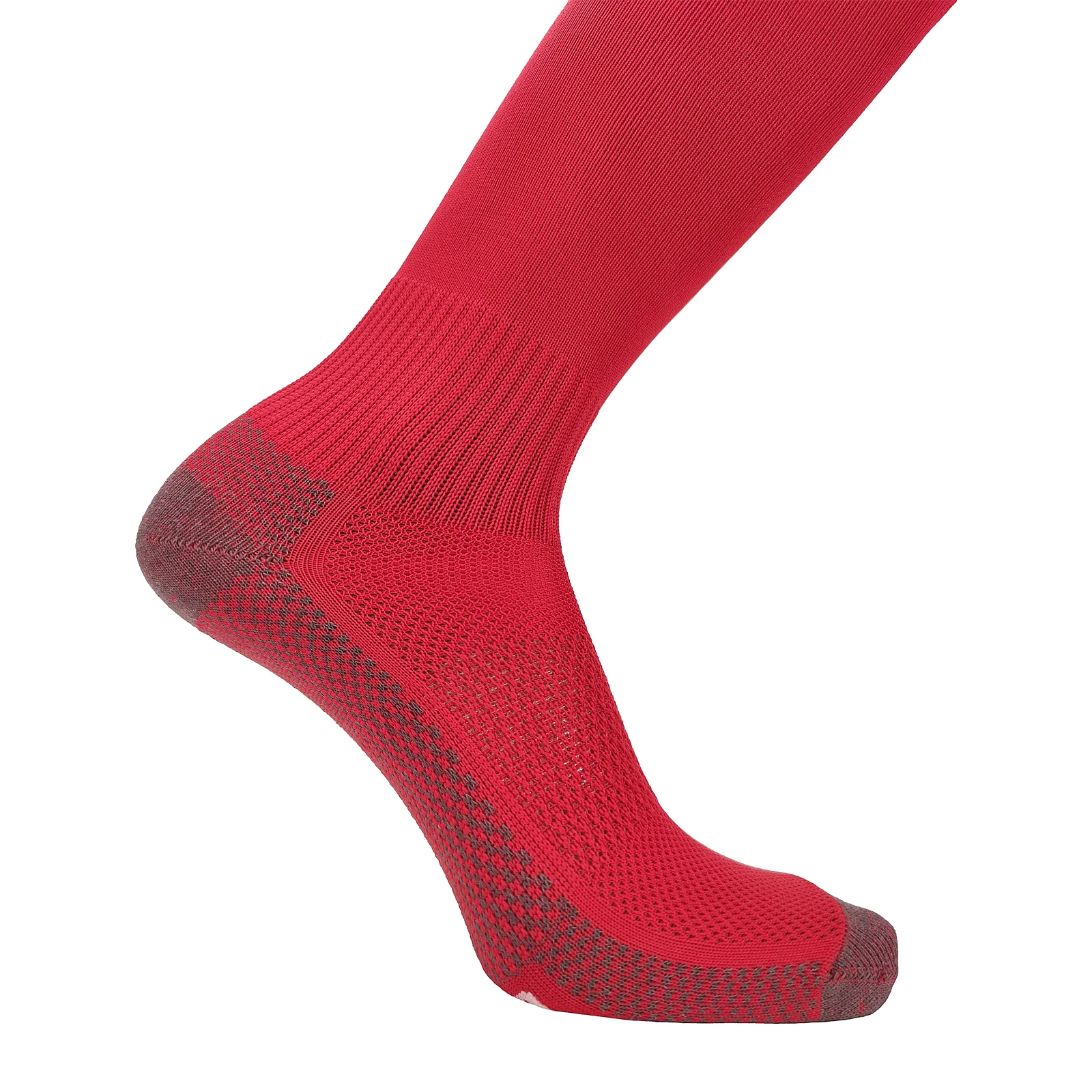 Реальное фото Гетры футбольные Trusov красные 305/4_3 от магазина Спортев