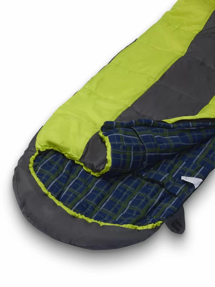 Реальное фото Спальный мешок туристический, 400 г/м2, -10 С, left, Quilt 400L от магазина СпортЕВ