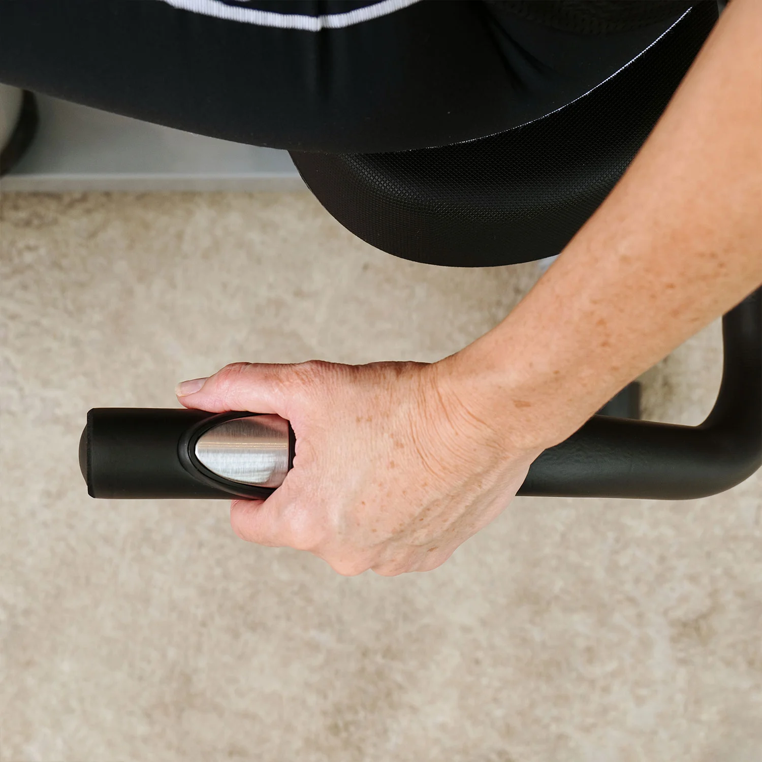 Реальное фото Велотренажер DFC B3.2R горизон. магн. от магазина Спортев