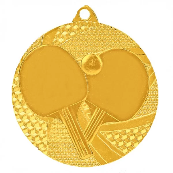 Реальное фото Медаль MMC 7750/GM теннис настольный (D-50мм, s-2мм) от магазина Спортев