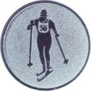 Реальное фото Вставка для медалей D1 A148/S 25 мм беговые лыжи от магазина Спортев