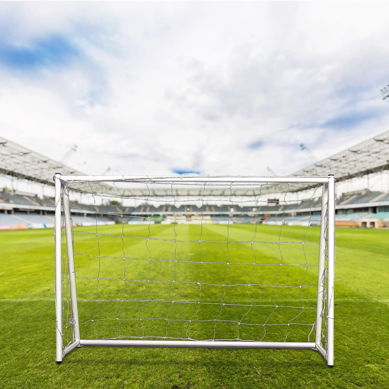 Реальное фото Ворота игровые DFC GOAL120 120x80x55cm от магазина Спортев