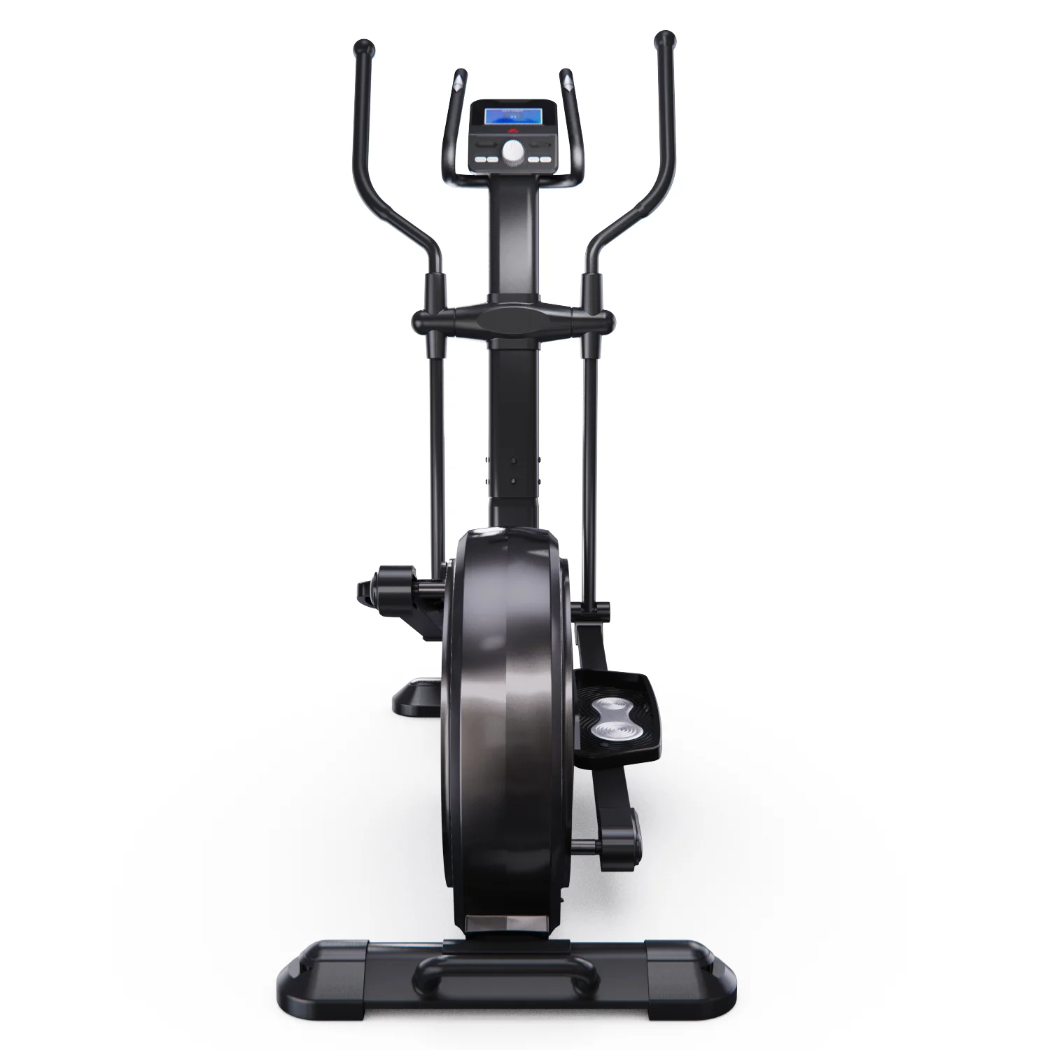 Реальное фото Эллиптический тренажер DFC E97602 магн.эл.привод от магазина Спортев