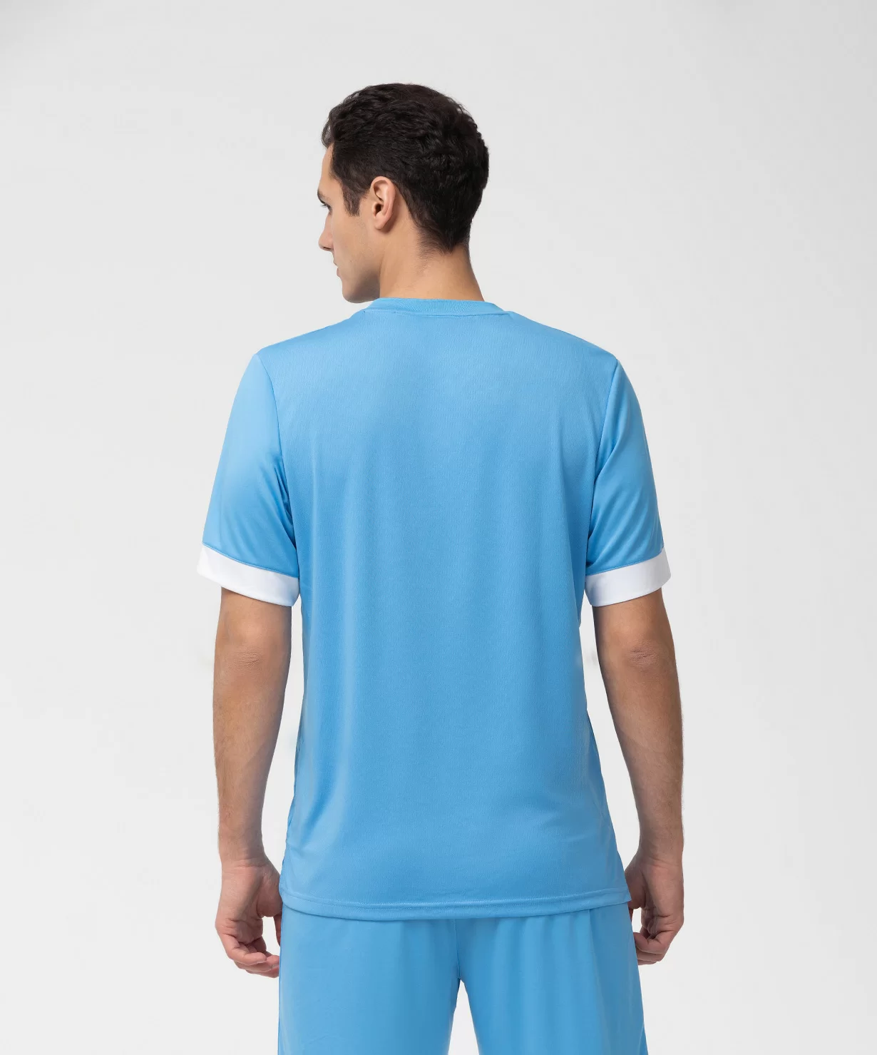 Реальное фото Футболка игровая JÖGEL DIVISION PerFormDRY Union Jersey, голубой/белый/белый от магазина Спортев