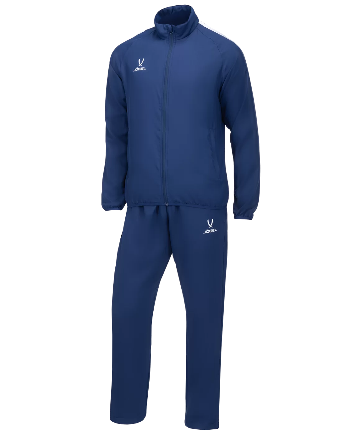 Реальное фото Костюм спортивный CAMP Lined Suit, темно-синий/темно-синий Jögel от магазина СпортЕВ